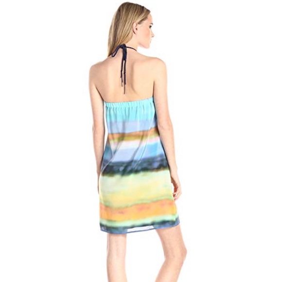 TRINA TURK  I  Amaia Summer Ombré Habotai Dress - Picture 2 of 8